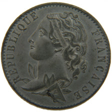 France, 10 Centimes, Concours de Magniadas, 1848, Paris, Pattern, Tin