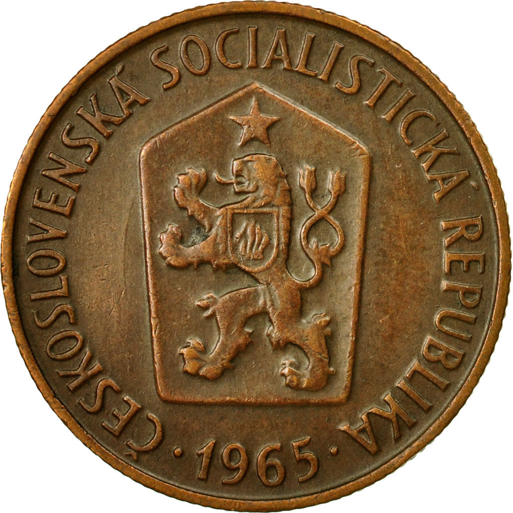 Münze, Tschechoslowakei, 50 Haleru, 1963, SS, Bronze, KM:55.1