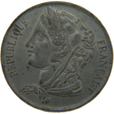 Frankreich, 10 Centimes, 2ème Concours de Gayrard, 1848, Paris, Pattern, Zinn