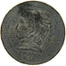 França, 10 Centimes, Concours de Vauthier-Galle, 1848, Paris, Pattern, Estanho