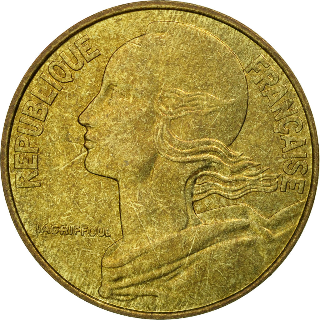 Monnaie, France, Marianne, 20 Centimes, 1991, Paris, TB+, Aluminum-Bronze
