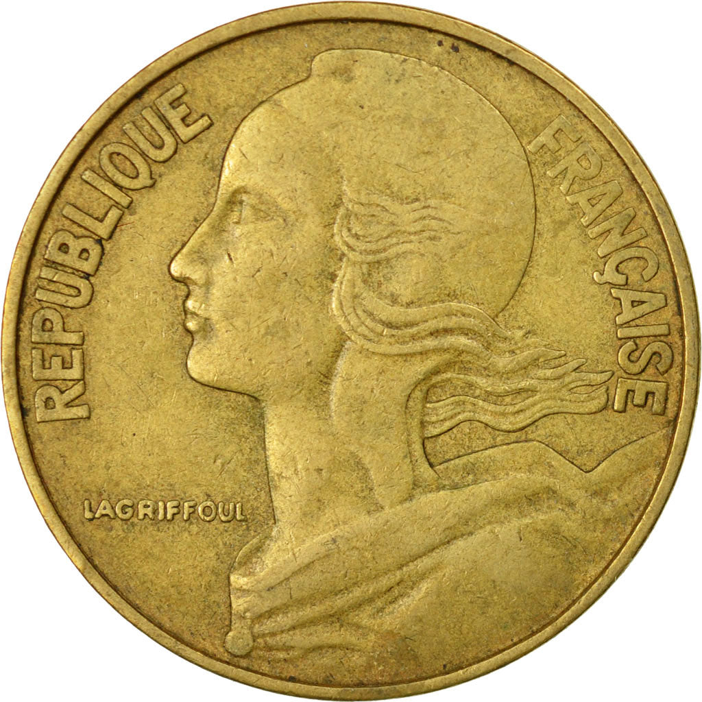 Coin, France, Marianne, 20 Centimes, 1962, Paris, VF(30-35), Aluminum-Bronze