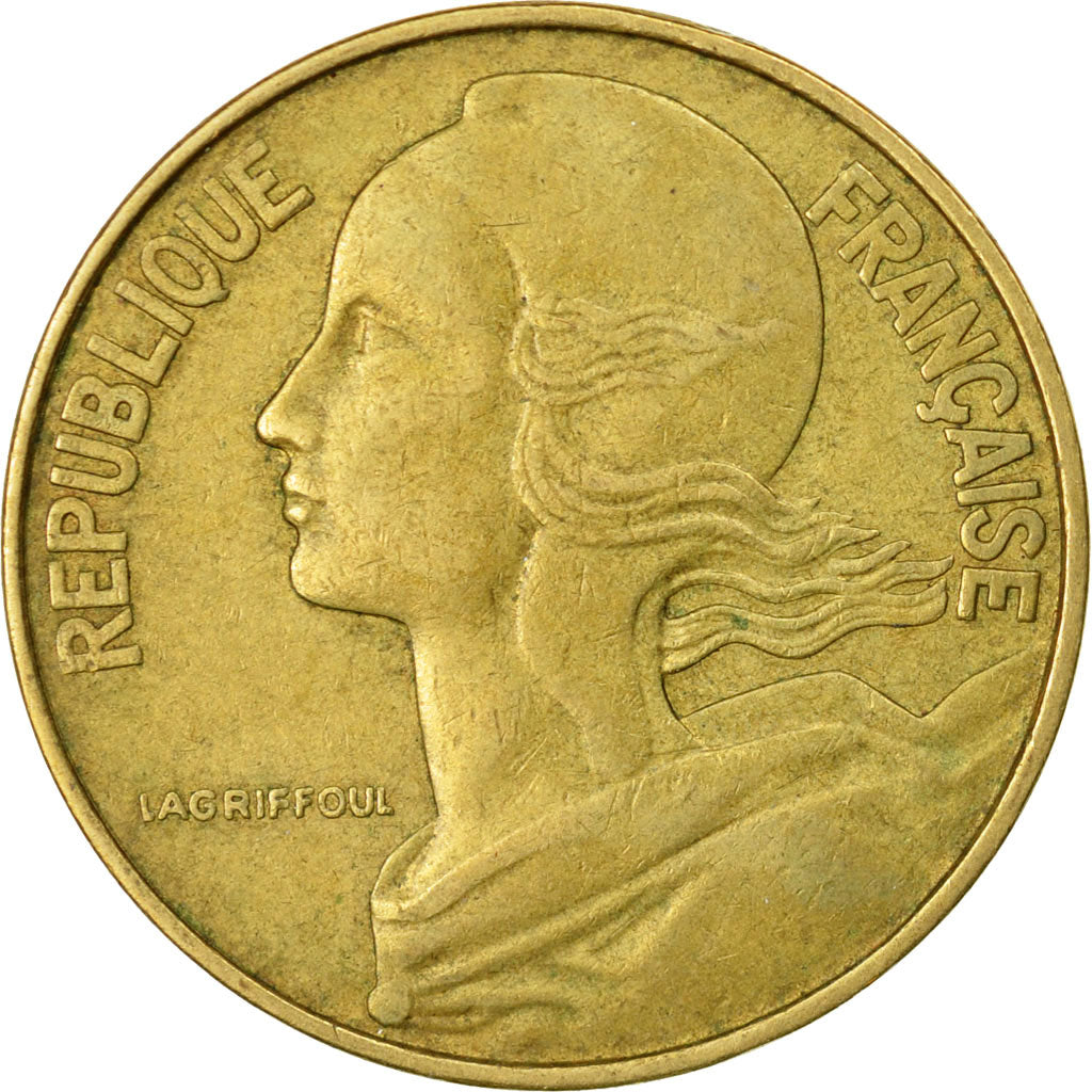 Monnaie, France, Marianne, 20 Centimes, 1966, Paris, TB+, Aluminum-Bronze
