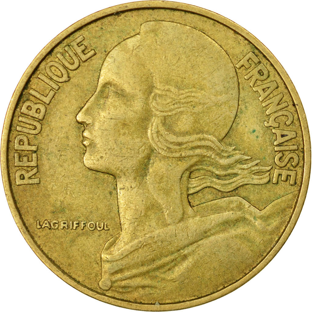 Monnaie, France, Marianne, 20 Centimes, 1969, Paris, TB+, Aluminum-Bronze