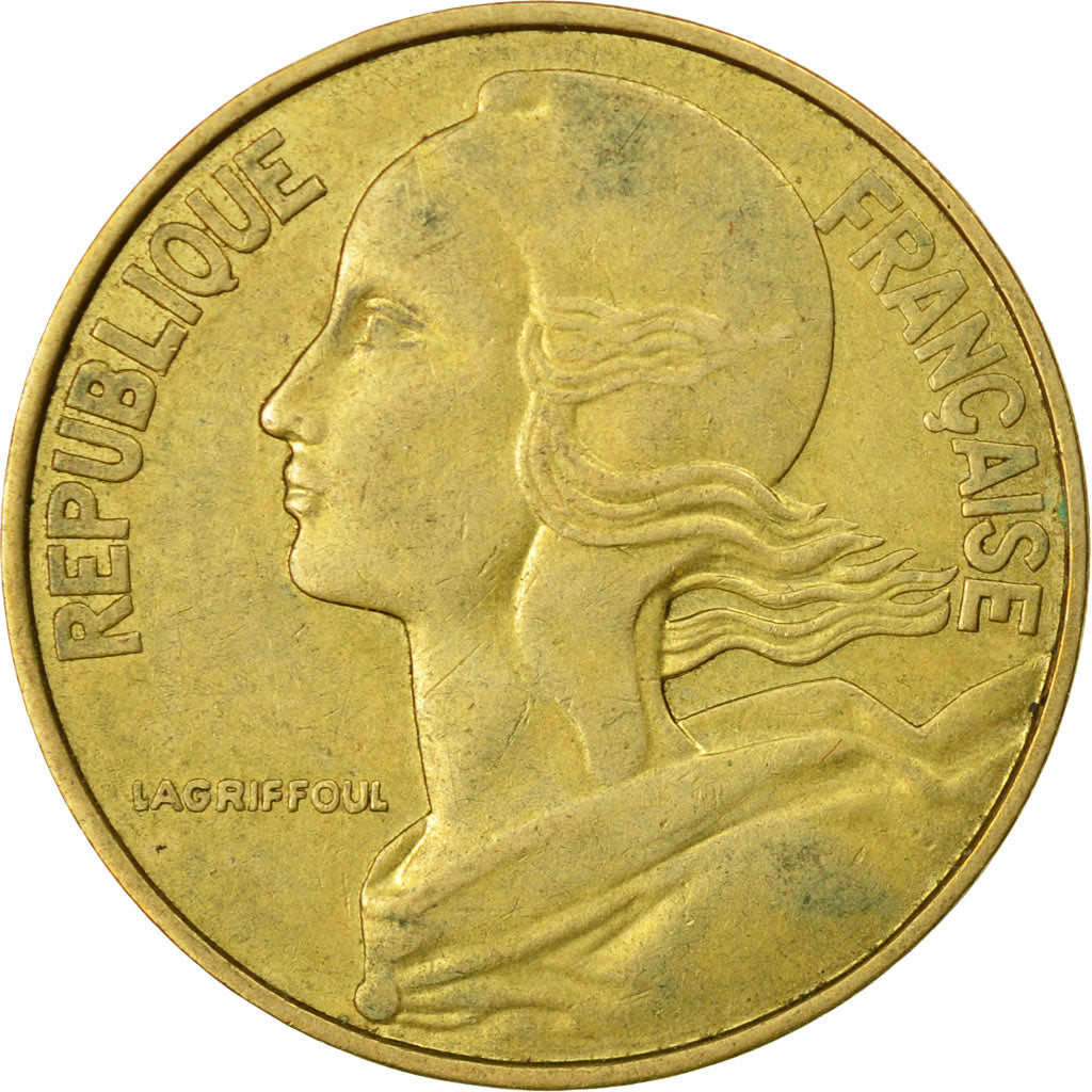 Coin, France, Marianne, 20 Centimes, 1980, Paris, VF(30-35), Aluminum-Bronze