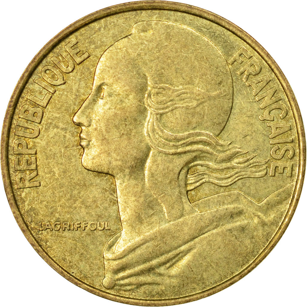 Monnaie, France, Marianne, 20 Centimes, 1991, Paris, TB+, Aluminum-Bronze