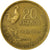 Moneta, Francia, Guiraud, 20 Francs, 1950, Paris, BB, Alluminio-bronzo