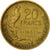 Moneta, Francia, Guiraud, 20 Francs, 1951, Paris, MB+, Alluminio-bronzo