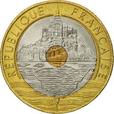 Coin, France, Mont Saint Michel, 20 Francs, 1994, Paris, EF(40-45)