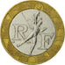 Moneta, Francia, Génie, 10 Francs, 1992, Paris, BB, Bi-metallico, KM:964.1, Le
