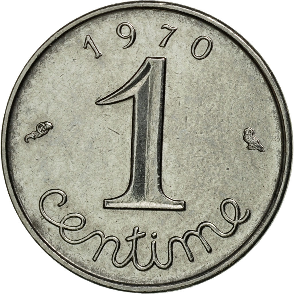 Moneta, Francia, Épi, Centime, 1970, Paris, SPL-, Acciaio inossidabile, KM:928