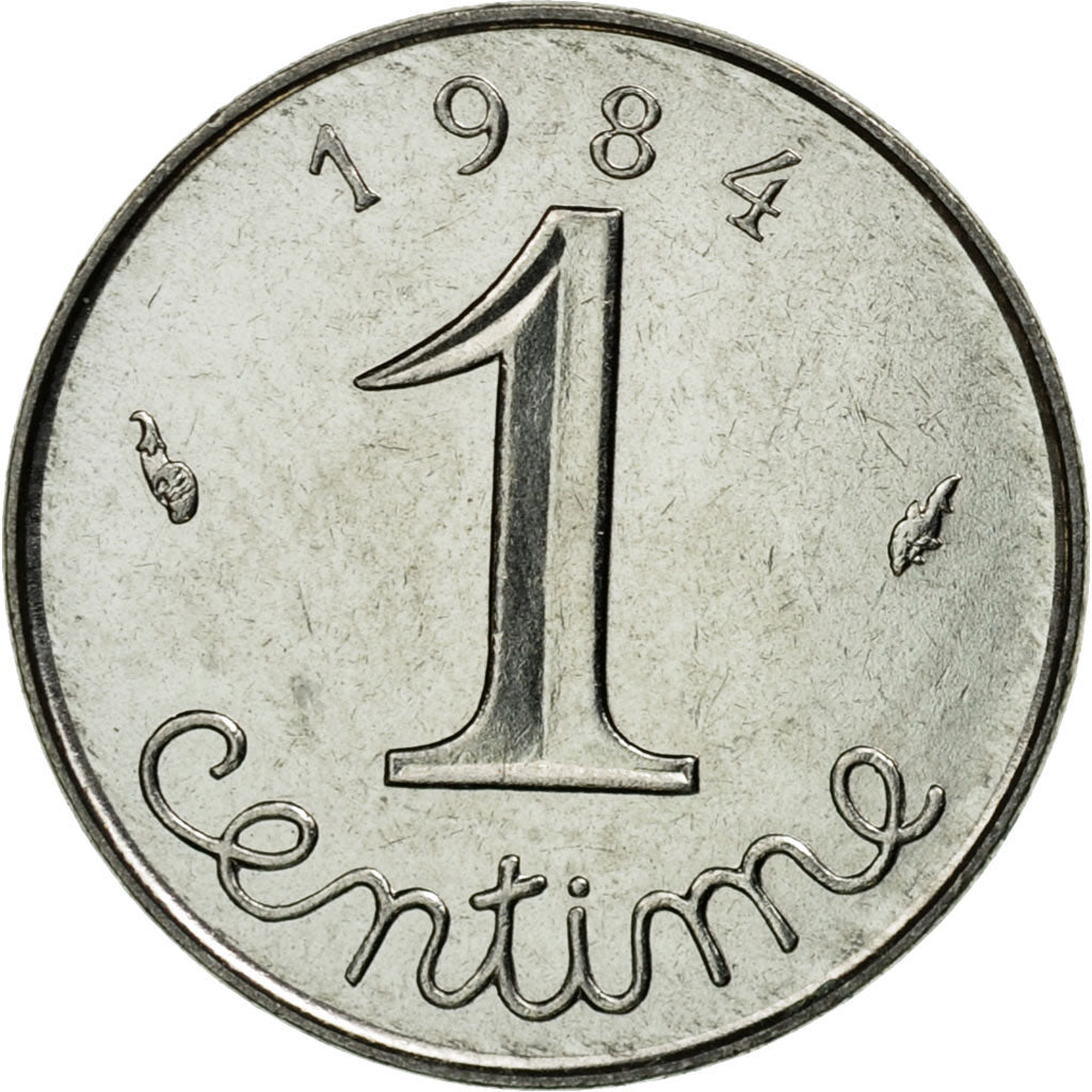 Moneta, Francia, Épi, Centime, 1984, Paris, SPL, Acciaio inossidabile, KM:928