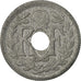 Munten, Frankrijk, Lindauer, 10 Centimes, 1945, Paris, FR+, Zinc, KM:906.1, Le