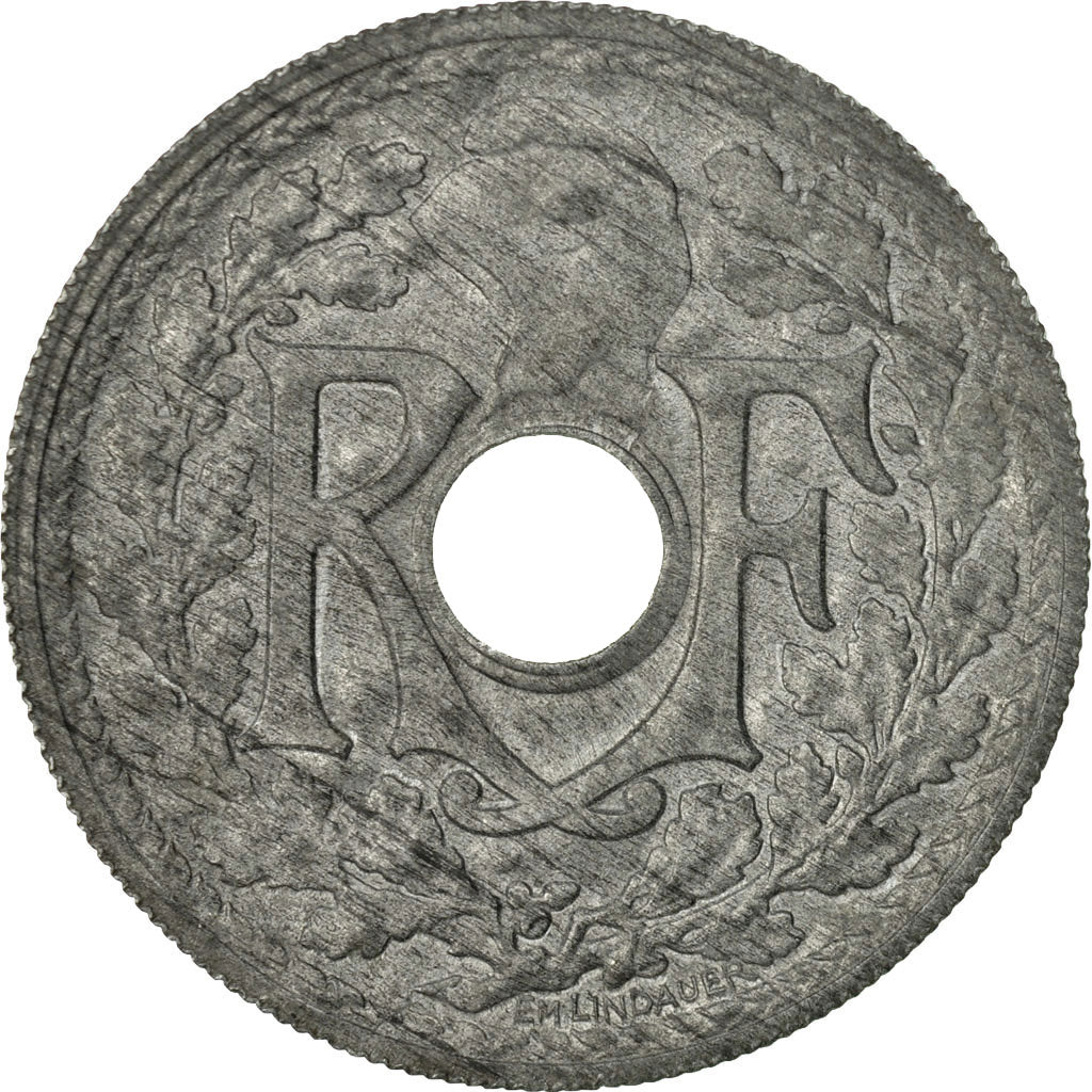 Coin, France, Lindauer, 20 Centimes, 1945, Castelsarrasin, VF(30-35), Zinc