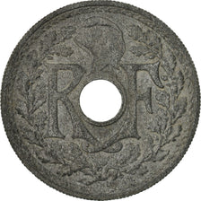 Coin, France, Lindauer, 20 Centimes, 1945, Beaumont - Le Roger, VF(20-25), Zinc