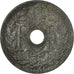 Coin, France, Lindauer, 20 Centimes, 1946, Paris, VF(20-25), Zinc, KM:907.1, Le