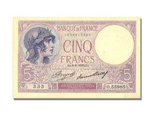 Billete, Francia, 5 Francs, 5 F 1917-1940 ''Violet'', 1933, 1933-06-08, UNC