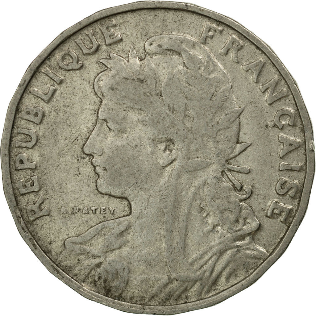 Coin, France, Patey, 25 Centimes, 1904, VF(30-35), Nickel, KM:856, Le