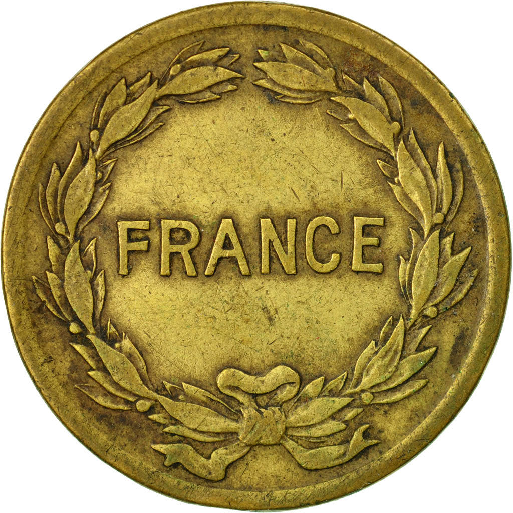 Moneta, Francia, France Libre, 2 Francs, 1944, Philadelphia, MB+, Ottone