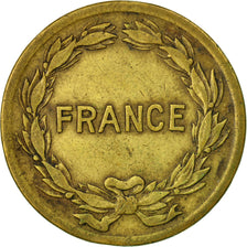 Moneta, Francia, France Libre, 2 Francs, 1944, Philadelphia, MB+, Ottone