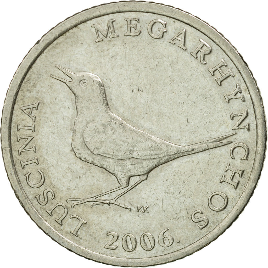 Coin, Croatia, Kuna, 2006, EF(40-45), Copper-Nickel-Zinc, KM:20.2