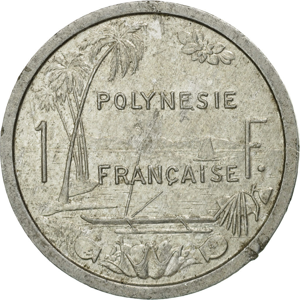 Monnaie, French Polynesia, Franc, 1987, Paris, TTB, Aluminium, KM:11