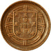 Coin, Portugal, Centavo, 1918, EF(40-45), Bronze, KM:565