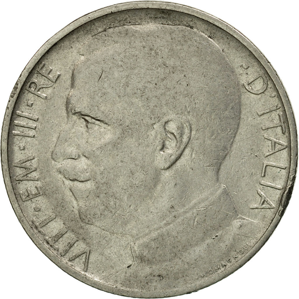 Coin, Italy, Vittorio Emanuele III, 50 Centesimi, 1920, Rome, EF(40-45), Nickel