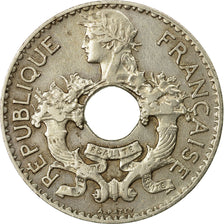 Coin, FRENCH INDO-CHINA, 5 Cents, 1938, Paris, EF(40-45), Nickel-brass, KM:18.1a