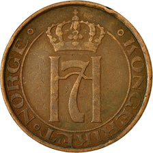 Coin, Norway, Haakon VII, 5 Öre, 1932, Kongsberg, VF(30-35), Bronze, KM:368