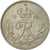 Coin, Denmark, Frederik IX, 25 Öre, 1952, Copenhagen, VF(30-35), Copper-nickel