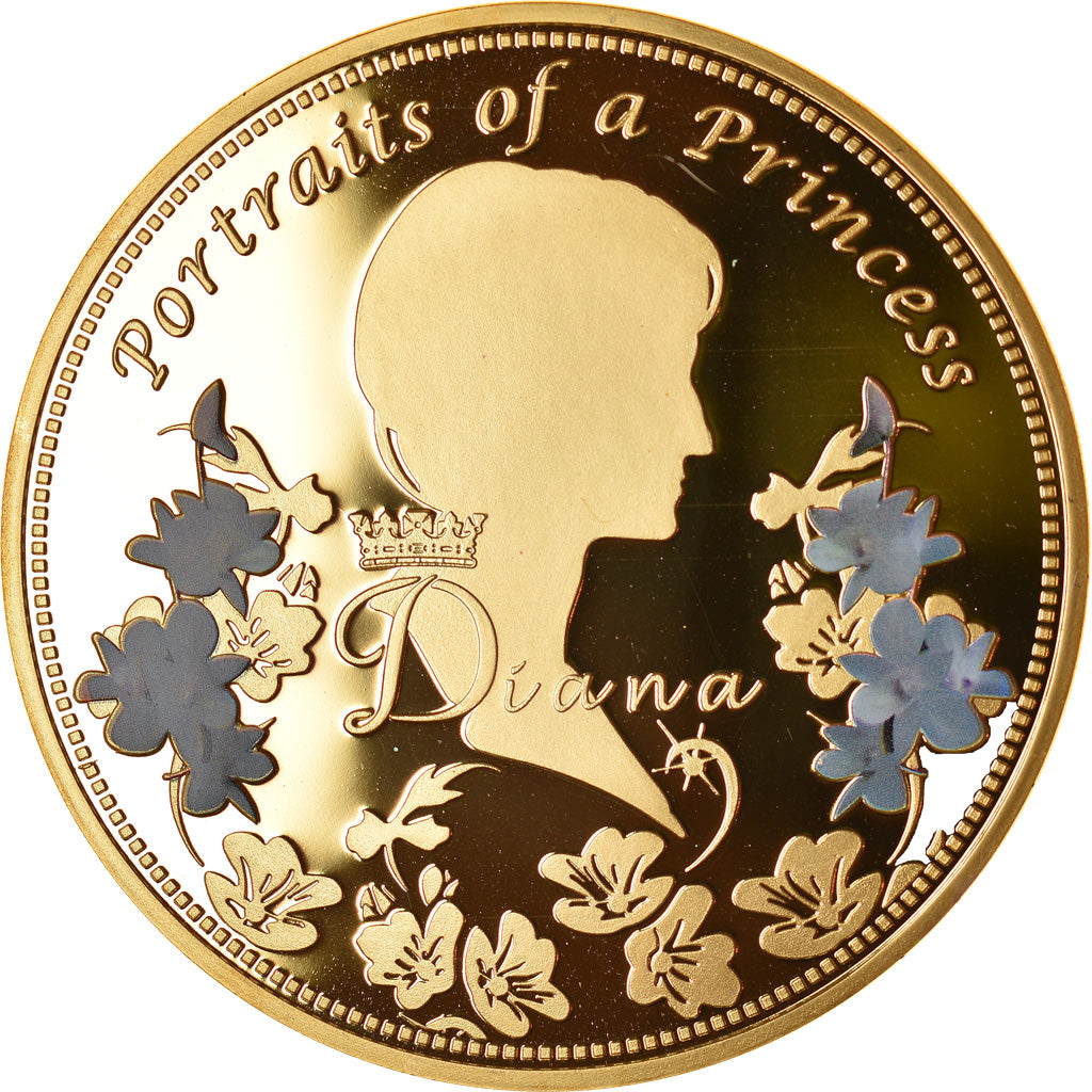 Zjednoczone Królestwo Wielkiej Brytanii, Medal, Portrait of a Princess, Diana