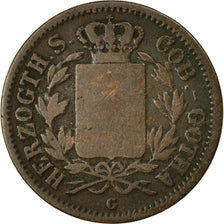 Coin, German States, SAXE-COBURG-GOTHA, Ernst I, 2 Pfennig, 1841, Dresden