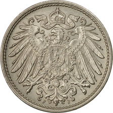 Coin, GERMANY - EMPIRE, Wilhelm II, 10 Pfennig, 1904, Stuttgart, AU(50-53)