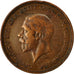Coin, Great Britain, George V, Penny, 1935, EF(40-45), Bronze, KM:838