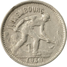 Coin, Luxembourg, Charlotte, 50 Centimes, 1930, EF(40-45), Nickel, KM:43