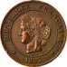 Monnaie, France, Cérès, 5 Centimes, 1897, Paris, TTB, Bronze, KM:821.1, Le