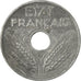 Coin, France, État français, 20 Centimes, 1943, Paris, EF(40-45), Zinc
