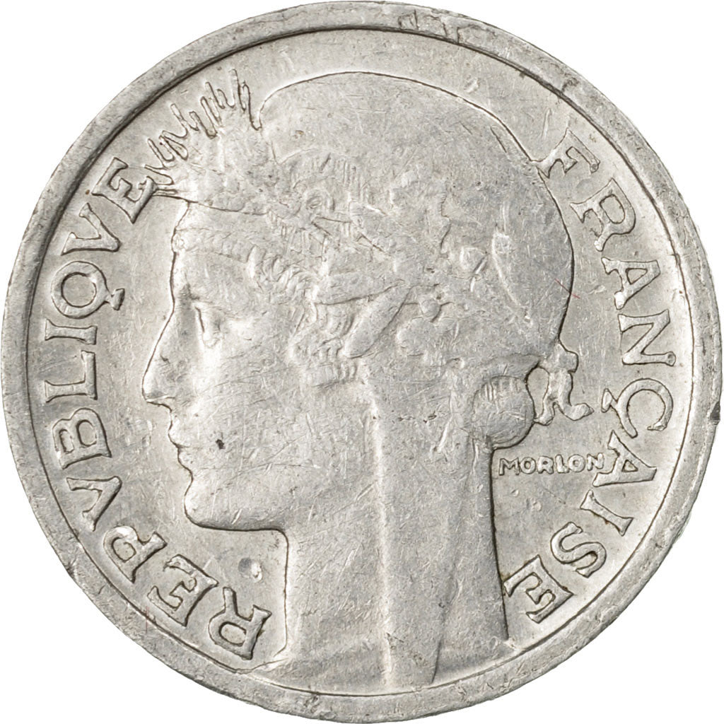 Coin, France, Morlon, 50 Centimes, 1945, Beaumont - Le Roger, EF(40-45)