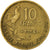 Coin, France, Guiraud, 10 Francs, 1954, Beaumont - Le Roger, EF(40-45)