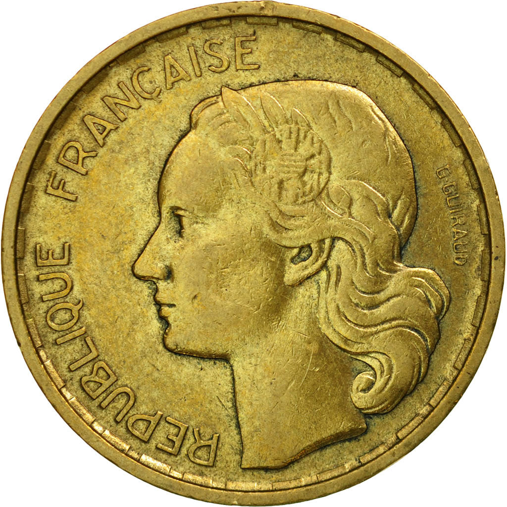 Monnaie, France, Guiraud, 20 Francs, 1950, Beaumont - Le Roger, TB+
