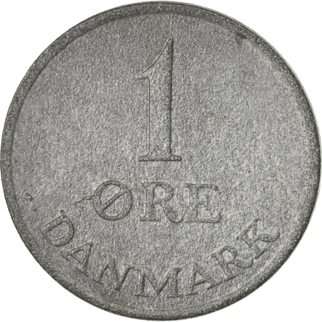 Moneta, Danimarca, Frederik IX, Ore, 1961, Copenhagen, BB, Zinco, KM:839.2