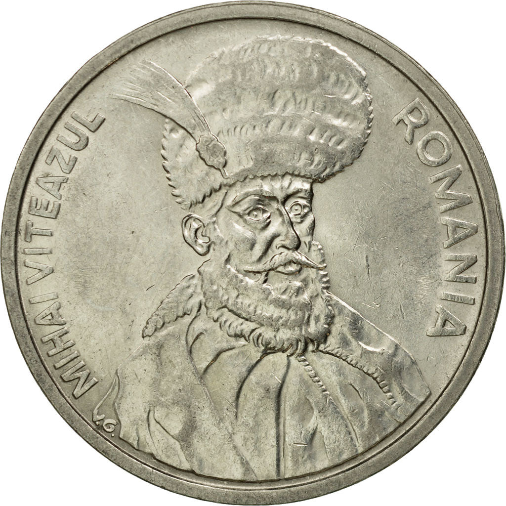 Moneta, Romania, 100 Lei, 1992, SPL-, Acciaio placcato nichel, KM:111