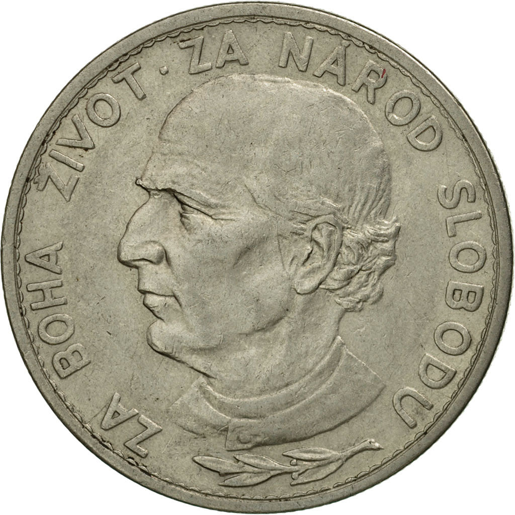 Coin, Slovakia, 5 Korun, 1939, EF(40-45), Nickel, KM:2