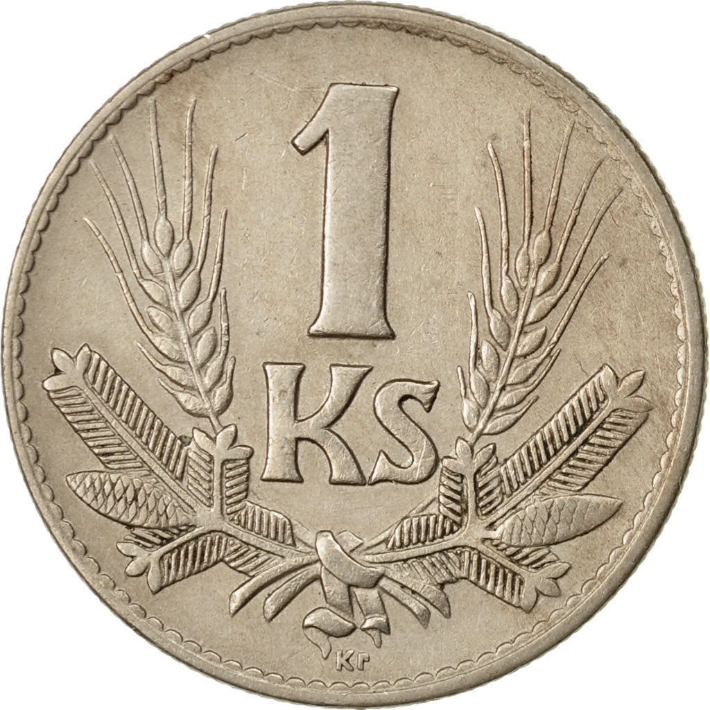 Coin, Slovakia, Koruna, 1940, EF(40-45), Copper-nickel, KM:6