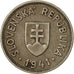 Coin, Slovakia, 50 Halierov, 1941, EF(40-45), Copper-nickel, KM:5