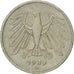 Coin, GERMANY - FEDERAL REPUBLIC, 5 Mark, 1989, Munich, EF(40-45), Copper-Nickel