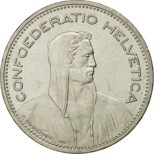 Coin, Switzerland, 5 Francs, 1987, Bern, EF(40-45), Copper-nickel, KM:40a.3