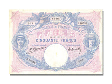 FRANCE, 50 Francs, 1924, KM #64g, 1924-04-09, VF(30-35), Fayette #14.37