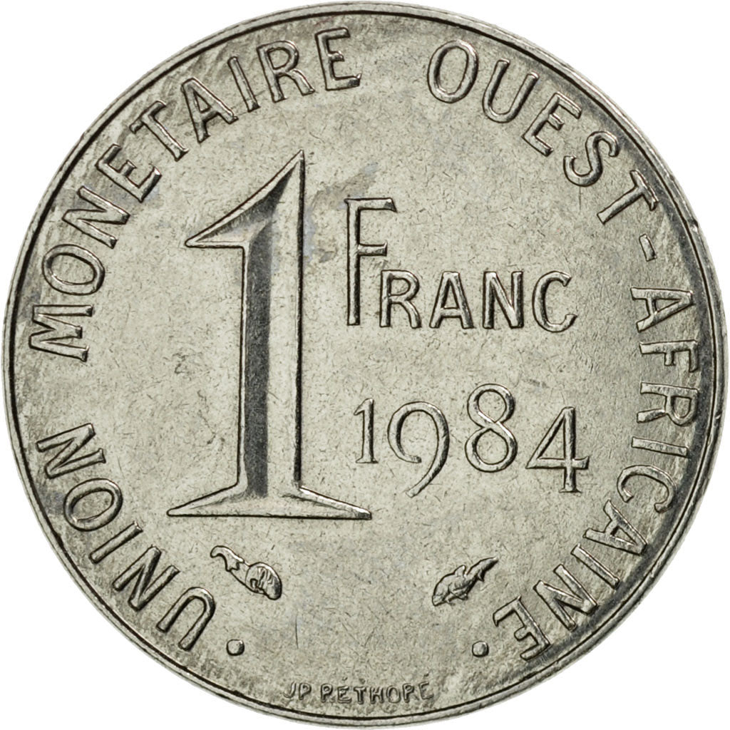 Munten, West Afrikaanse Staten, Franc, 1984, Paris, PR+, Steel, KM:8